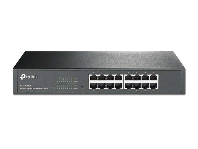 TP-Link Switch Easy Smart 16 Porte Gigabit - Plug & Play - Tecnologia Verde