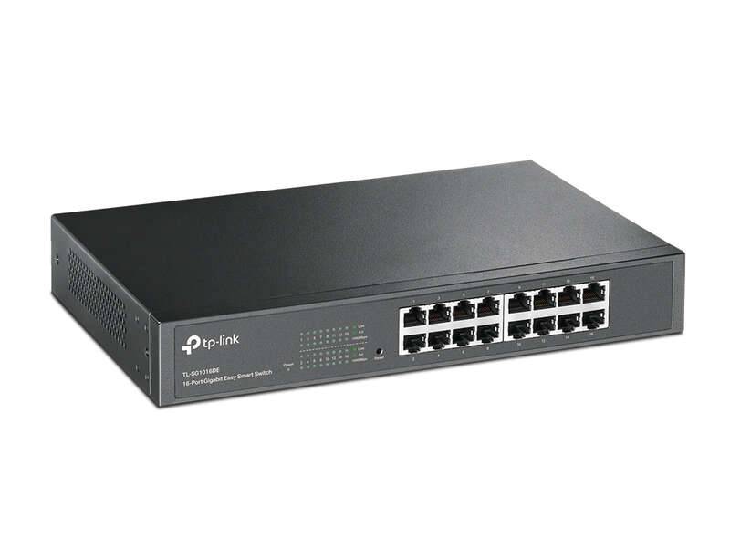 TP-Link Switch Easy Smart 16 Porte Gigabit - Plug & Play - Tecnologia Verde