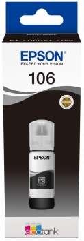 Epson 106 Bottiglia di inchiostro originale nero photo - C13T00R140