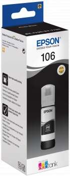 Epson 106 Bottiglia di inchiostro originale nero photo - C13T00R140