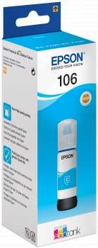 Epson 106 Bottiglia di inchiostro originale ciano - C13T00R240
