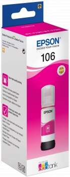 Epson 106 Bottiglia di inchiostro originale magenta - C13T00R340