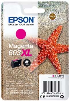Epson 603XL Magenta Cartuccia d'Inchiostro Originale - C13T03A34010