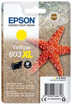 Epson 603XL Giallo Cartuccia d'Inchiostro Originale - C13T03A44010