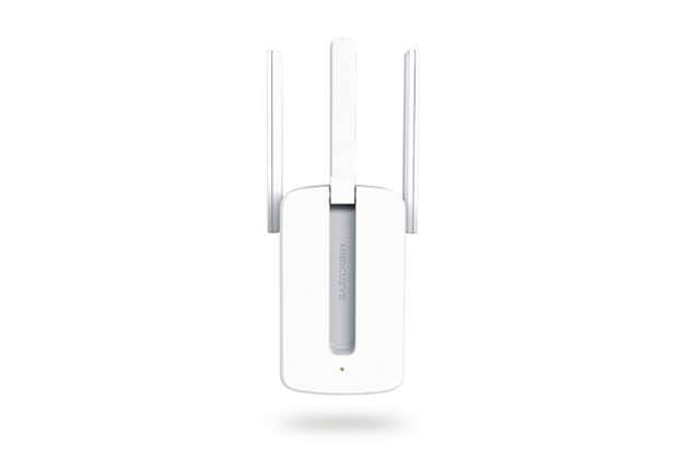 Mercusys Ripetitore Amplificatore Estensore Rete WiFi - Fino a 300Mbps - Tecnologia MIMO - Pulsante WPS - 3 Antenne Esterne