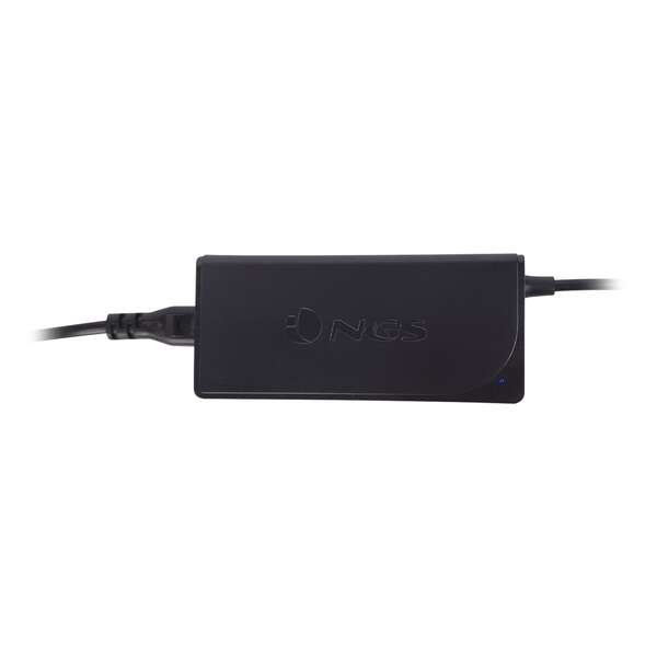NGS Caricabatterie Universale Automatico per Portatile 45W - 8 Adattatori - 1x USB - Indicatori LED