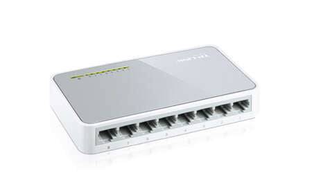 TP-Link TL-SF1008D Switch da Tavolo 8 Porte 10/100Mbps