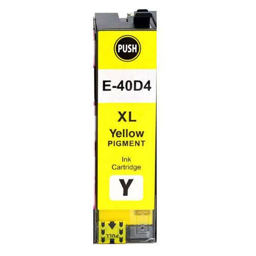 Epson T40D4 Giallo Cartuccia d'Inchiostro Pigmentato Compatibile - Sostituisce C13T40D440/C13T40C440