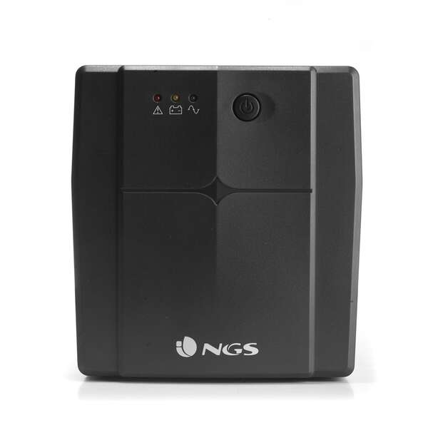 NGS Fortress 1500 V2 SAI 1200VA UPS 720W - Tecnologia Off Line - Funzione AVR - 4x Schuko - Protezione Sovraccarichi e Cortocircuiti