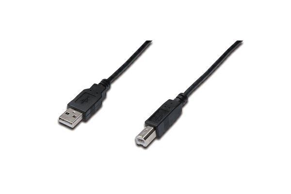 Cavo USB Stampante A/B 1,8 m Nero
