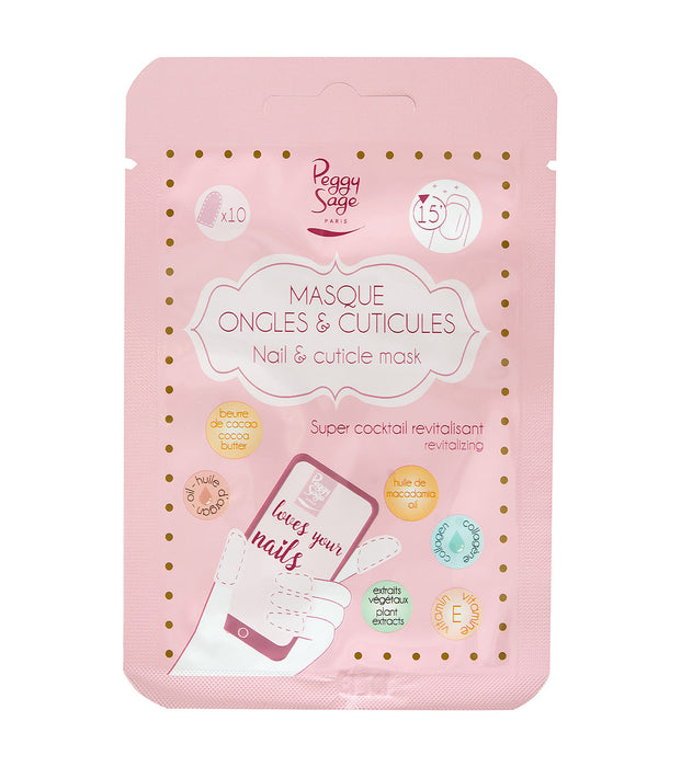 PEGGY SAGE  MASCHERA UNGHIE E CUTICOLE X 10 - 4,5G