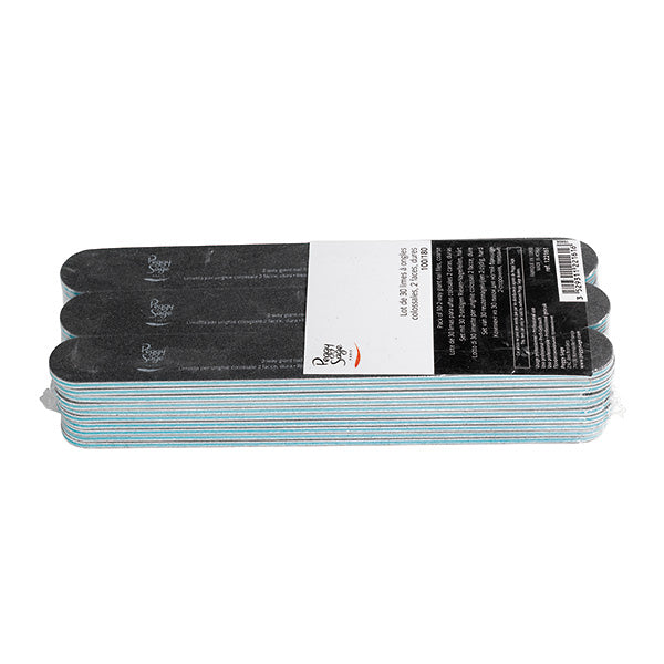 PEGGY SAGE  LOTTO 30 LIMETTE COLOSSALE 2 FACCE 100/180, NERO