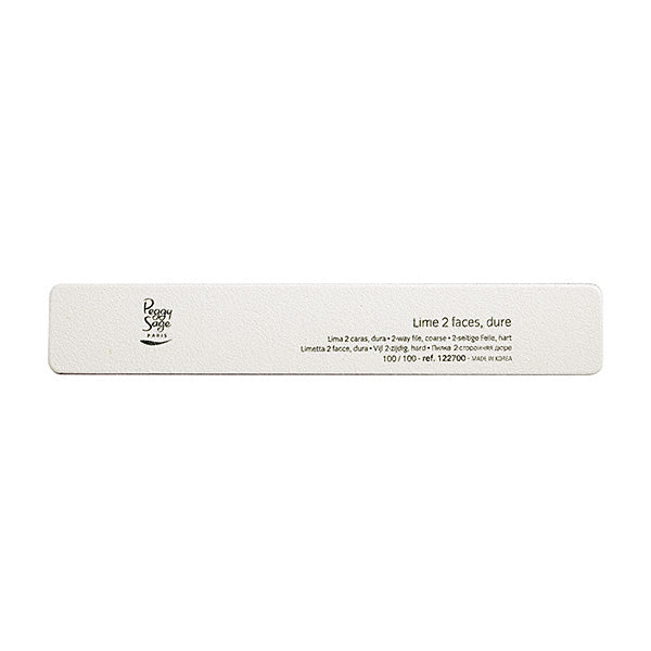 PEGGY SAGE  LIMETTA RETTANGOL, 2 FACCE 100/100, BIANCO