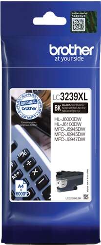Brother LC3239XL Cartuccia d'Inchiostro Nero Originale - LC3239XLBK