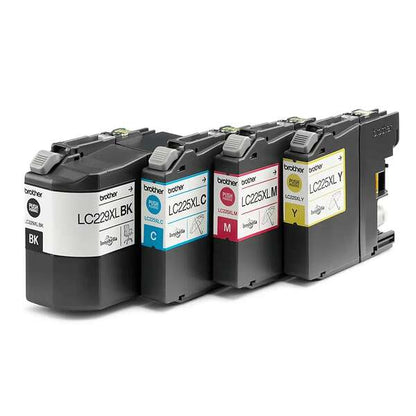 Brother LC229XL/LC225XL Confezione 4 Cartucce d'Inchiostro Originali - LC229XLVALBP