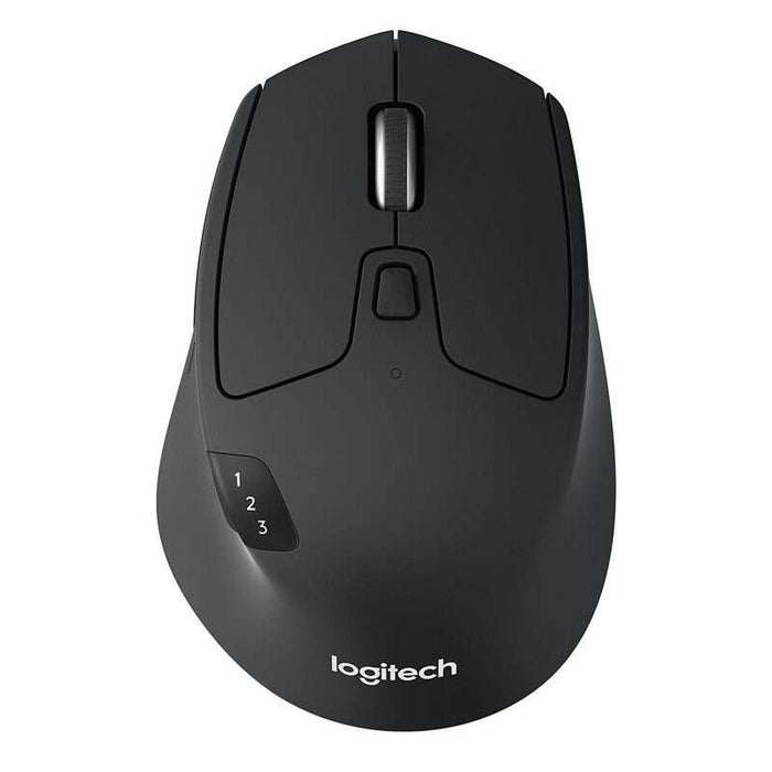 Logitech M720 Triathlon Mouse Wireless Bluetooth 1000dpi - 7 Pulsanti - Uso Destrorso - Colore Nero