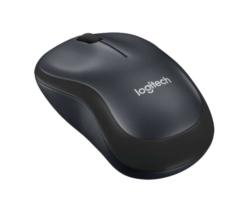 Logitech M220 Silent Mousepad Wireless 1000dpi - Silenzioso - 3 Pulsanti - Uso Ambidestro - Colore Grigio