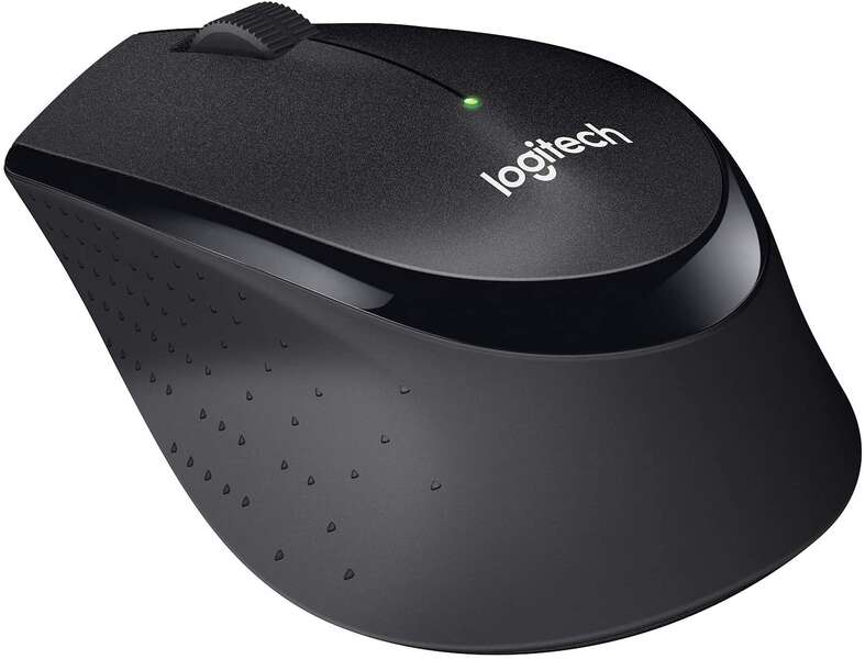 Logitech B330 Silent Plus Mouse Wireless USB 1000dpi - Silenzioso - 3 Pulsanti - Uso Destrorso - Colore Nero