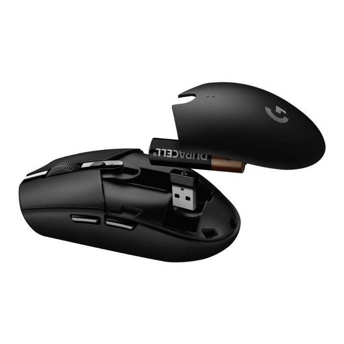 Logitech G305 Lightspeed Mouse Wireless USB 12000dpi - 5 Pulsanti Programmabili - Uso Destrorso - Colore Nero