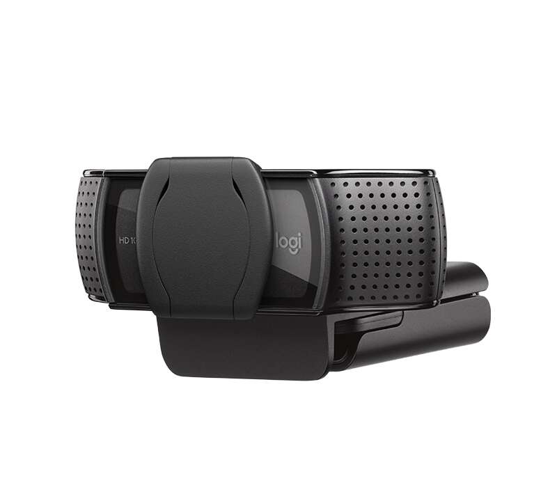 Logitech C920s Webcam HD Pro 1080p - USB 2.0 - Messa a Fuoco Automatica - Microfoni Integrati - Copriobiettivo - Campo Visivo 78º - Cavo 1.50m - Colore Nero