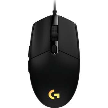 Logitech G203 Lightsync Mouse USB 8000dpi - 5 Pulsanti Programmabili - Illuminazione RGB Lightsync - Uso Destrorso - Cavo 2.10m