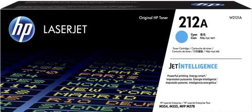 HP W2121A Cartuccia Toner Ciano Originale - 212A