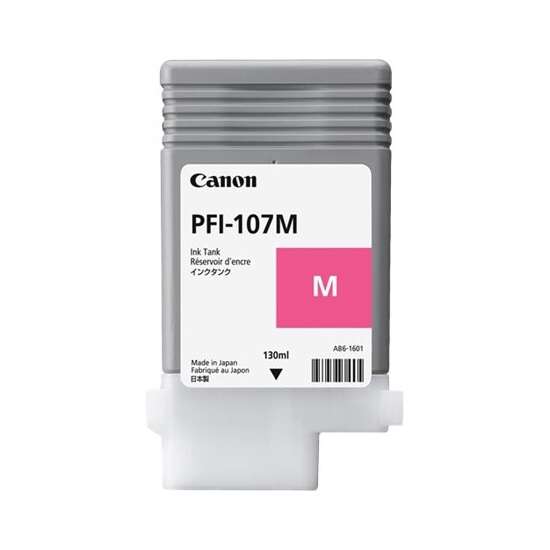 Canon PFI107 Magenta Cartuccia d'Inchiostro Originale - 6707B001/PFI-107M