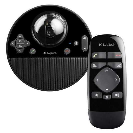 Logitech BCC950 Sistema Videoconferenza HD 1080p - USB 2.0 - Microfono e Altoparlante Integrati - Messa a Fuoco Automatica - Telecomando - Nero