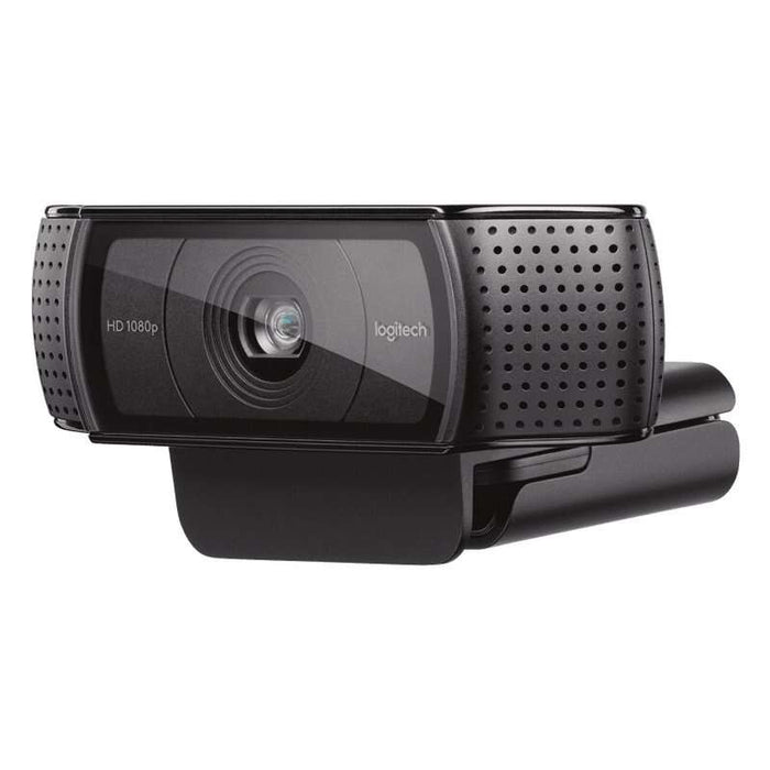 Logitech C920e Webcam Full HD 1080p USB 3.2 - Messa a Fuoco Automatica - Microfoni Integrati - Copri Obbiettivo - Campo Visivo 78° - Cavo 1.50m - Colore Nero