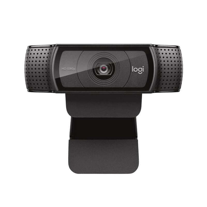 Logitech C920e Webcam Full HD 1080p USB 3.2 - Messa a Fuoco Automatica - Microfoni Integrati - Copri Obbiettivo - Campo Visivo 78° - Cavo 1.50m - Colore Nero