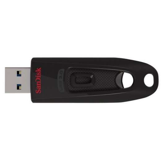 Sandisk Cruzer Ultra Memoria USB 3.0 64GB - Fino a 80MB/s di Trasferimento - Colore Nero (Pendrive)