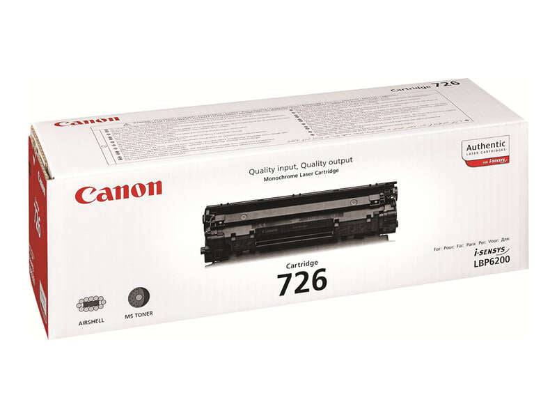 Canon 726 Nero Cartuccia Toner Originale - 3483B002