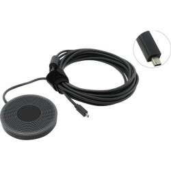 Logitech MeetUp Microfono Espansione - Cavo 6m - Colore Nero