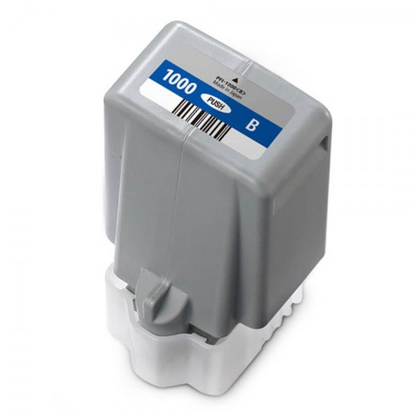 Canon PFI1000 Blu Cartuccia d'Inchiostro Pigmentato Compatibile - Sostituisce 0555C001/PFI-1000B