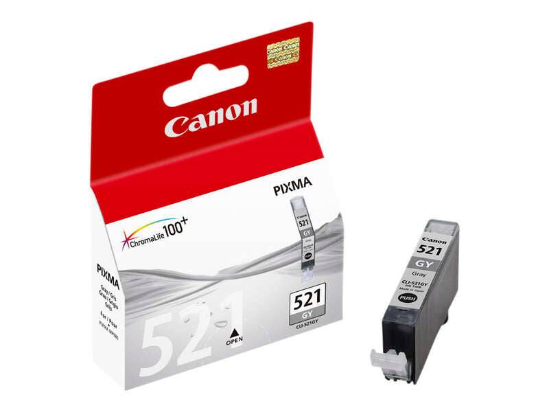 Canon CLI521 Grigio Cartuccia d'Inchiostro Originale - 2937B001