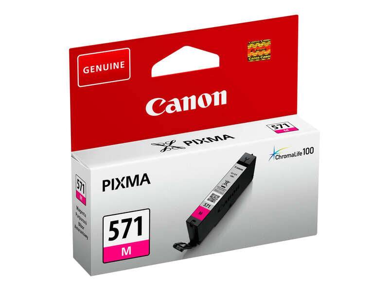 Canon CLI571 Magenta Cartuccia d'Inchiostro Originale - 0387C001