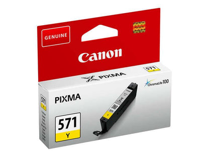 Canon CLI571 Giallo Cartuccia d'Inchiostro Originale - 0388C001
