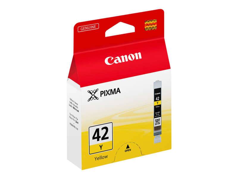 Canon CLI42 Giallo Cartuccia d'Inchiostro Originale - 6387B001