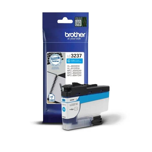 Brother LC3237 Ciano Cartuccia d'Inchiostro Originale - LC3237C