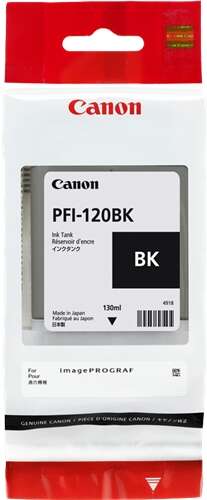 Canon PFI120 Nero Cartuccia d'Inchiostro Originale - 2885C001/PFI-120BK