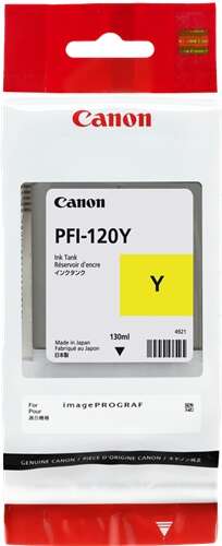 Canon PFI120 Giallo Cartuccia d'Inchiostro Originale - 2888C001/PFI-120Y