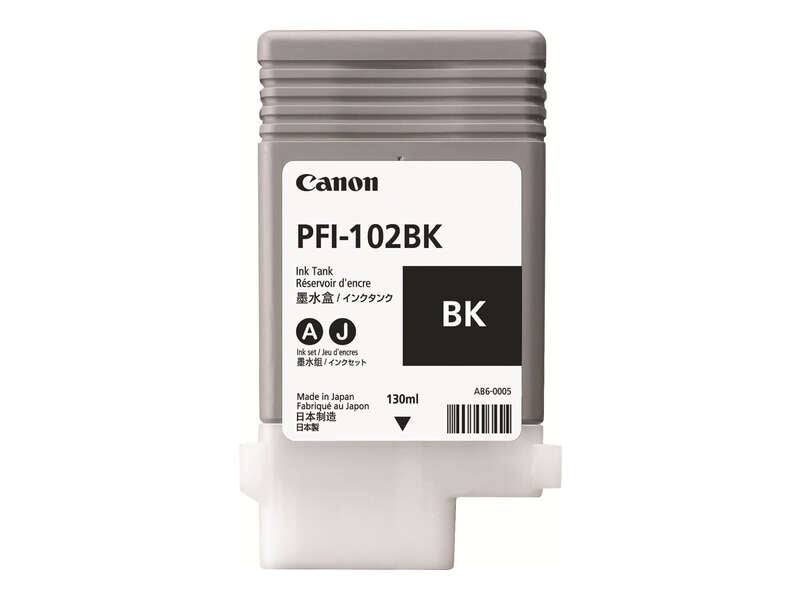 Canon PFI102 Nero Cartuccia d'Inchiostro Originale - 0895B001/PFI-102BK