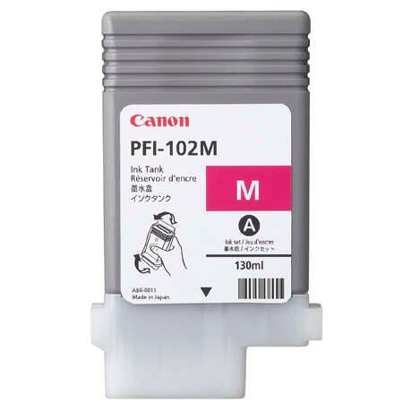 Canon PFI102 Magenta Cartuccia d'Inchiostro Originale - 0897B001/PFI-102M