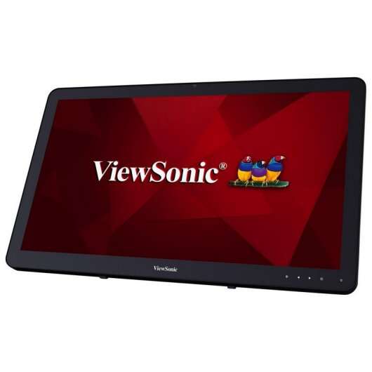 ViewSonic Monitor Touch LED 24" Full HD - 10 Punti di Contatto - Altoparlanti 5W - Angolo di Visione 178º - USB, HDMI, DP e VGA - VESA 100x100 mm