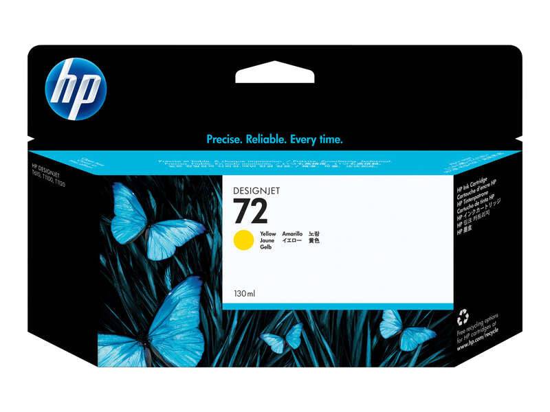 HP 72 Giallo Cartuccia d'Inchiostro Originale - C9373A