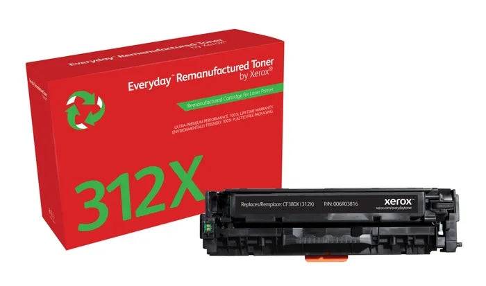Xerox Everyday HP CF380X Nero Cartuccia Toner Rigenerato - Sostituisce 312X