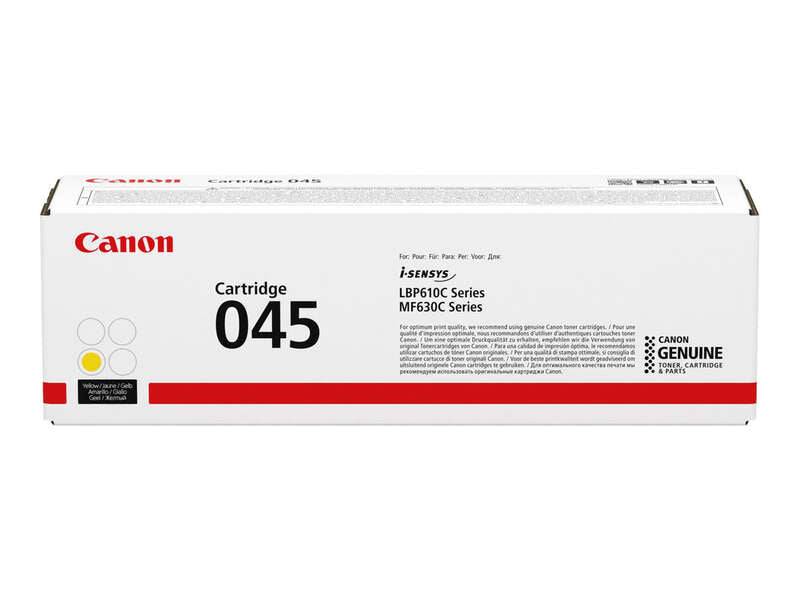 Canon 045 Giallo Cartuccia Toner Originale - 1239C002