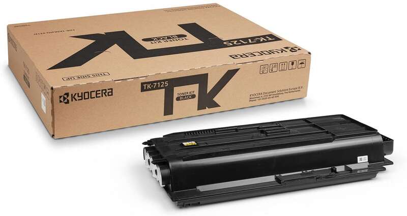 Kyocera TK7125 Nero Cartuccia Toner Originale - 1T02V70NL0
