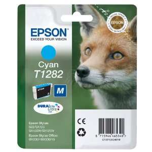 Epson T1282 Ciano Cartuccia Inchiostro Originale - C13T12824012