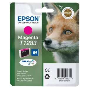 Epson T1283 Magenta Cartuccia Inchiostro Originale - C13T12834012
